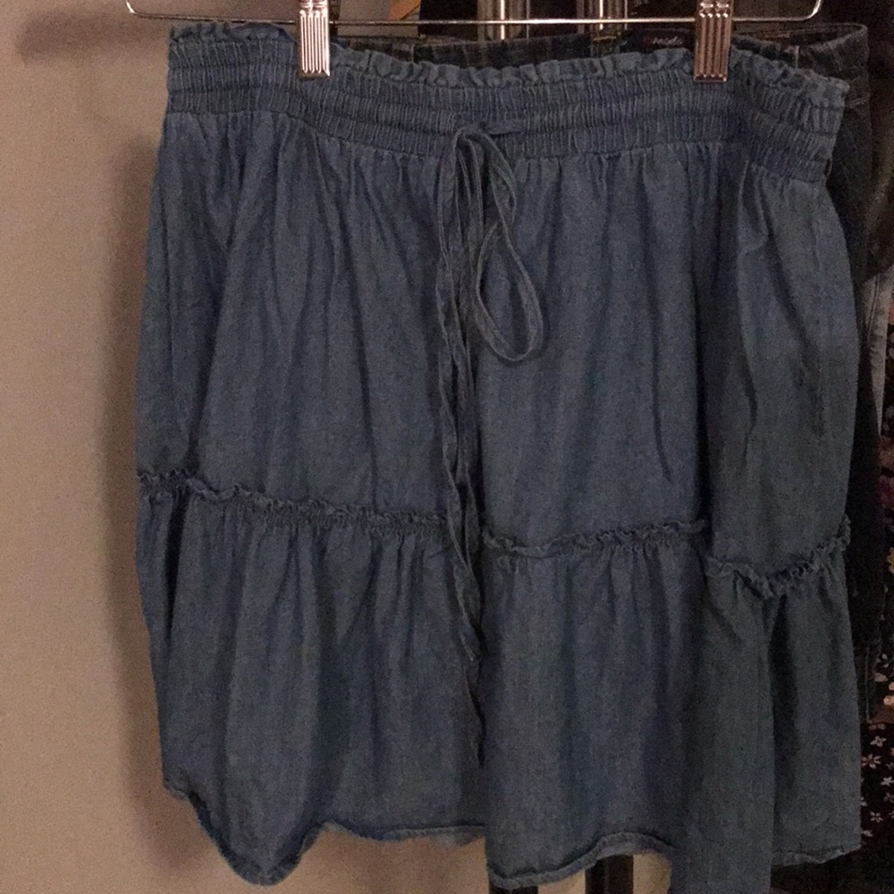 CALI 1850’ CHAMBRAY SKIRT. SIZE L - Picture 4 of 10